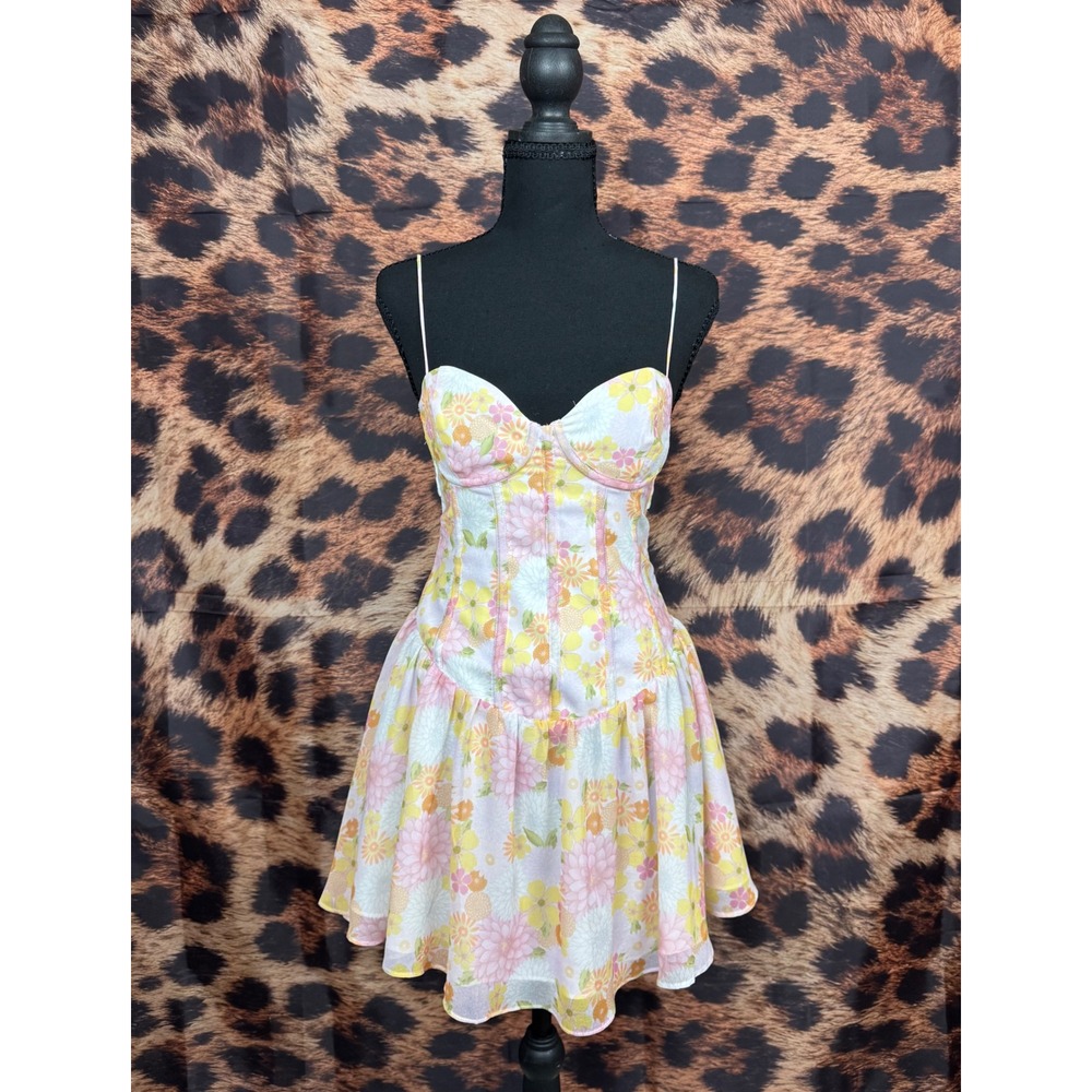 For Love & Lemons Carrie Mini Dress